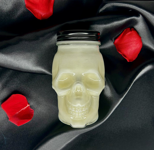 Love Skull Candle